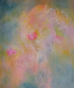 Kukkien tanssi, 46x38, MYYTY