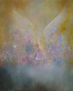 Lapsonen niityllä, 41x33 MYYTY